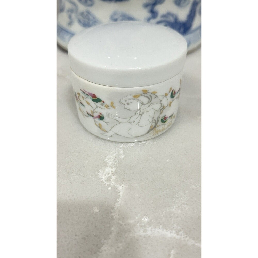 Vintage Rosenthal Studio-Linie Signed Bjorn Wiinblad Trinket Box- Germany